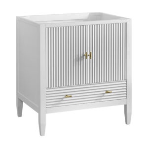 Myrrin 30" Single Vanity, Bright White