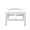 Addison 15"  Wooden Stand for Grand Tower Hutch, Glossy White