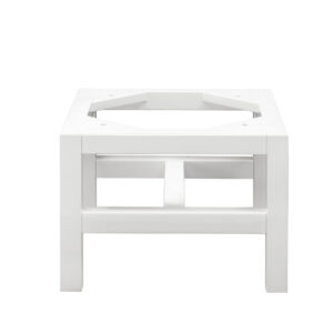 Addison 15"  Wooden Stand for Grand Tower Hutch, Glossy White