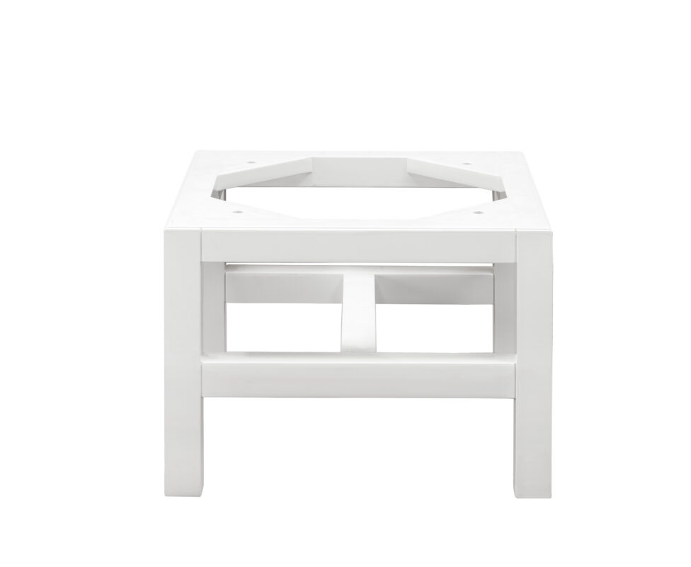 Addison 15"  Wooden Stand for Grand Tower Hutch, Glossy White