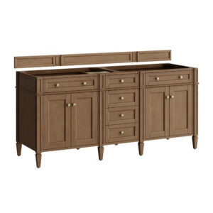 Brittany 72" Double Vanity, Pecan
