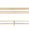 Boston 63" Double Console, Radiant Gold