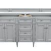 Brittany 72" Double Vanity Cabinet, Urban Gray