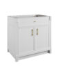 Bellshire 36" Single Vanity, Bright White