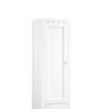 Addison 12" D Petite Tower Hutch - Left, Glossy White