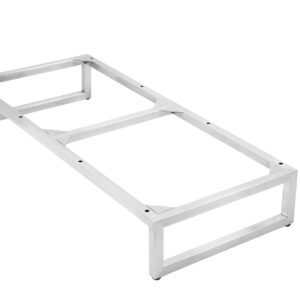 Alicante' 39.5" Stainless Steel Base, Brushed Nickel