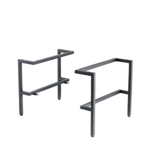 Milan 18.1" Depth Stainless Steel Base(Tall), Matte black