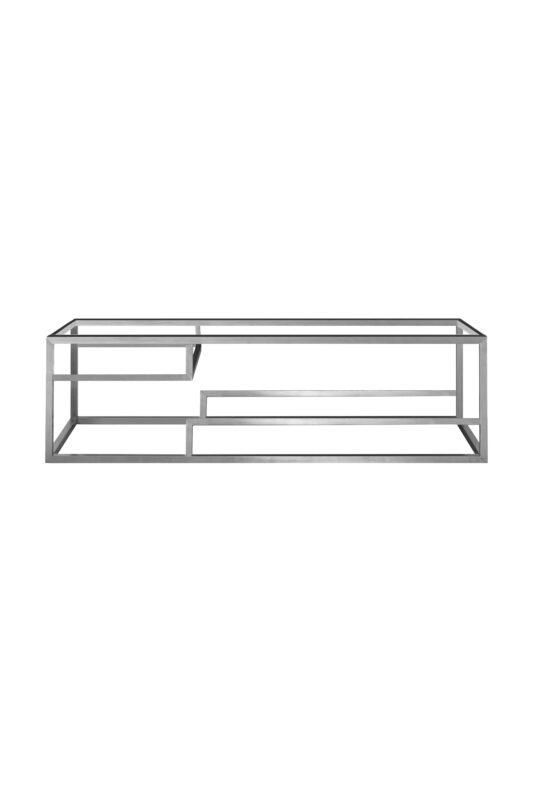 59" Cabinet base for Columbia Cabinets, Satin Nickel