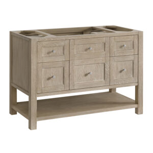 Breckenridge 48" Single Vanity, Whitewashed Oak