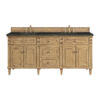 Lorelai 72" Double Vanity, Light Natural Oak,