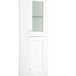 Addison 15" D Grand Tower Hutch - Right, Glossy White