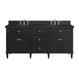 Lorelai 72" Double Vanity, Black Onyx,
