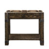 Brooklyn 39.5" Single Console, Rustic Ash