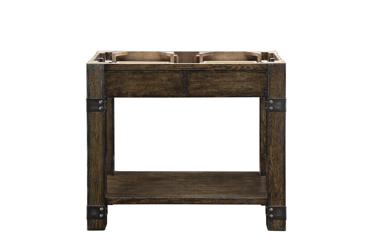 Brooklyn 39.5" Single Console, Rustic Ash
