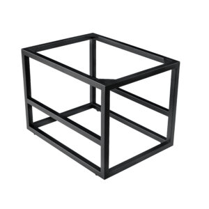 Columbia 24" Stainless Steel Base, Matte Black
