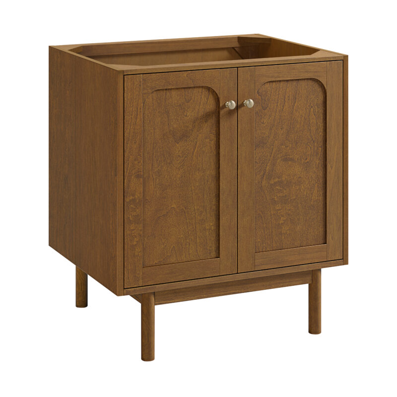 Laurent 30" Single Vanity, Honey Oak