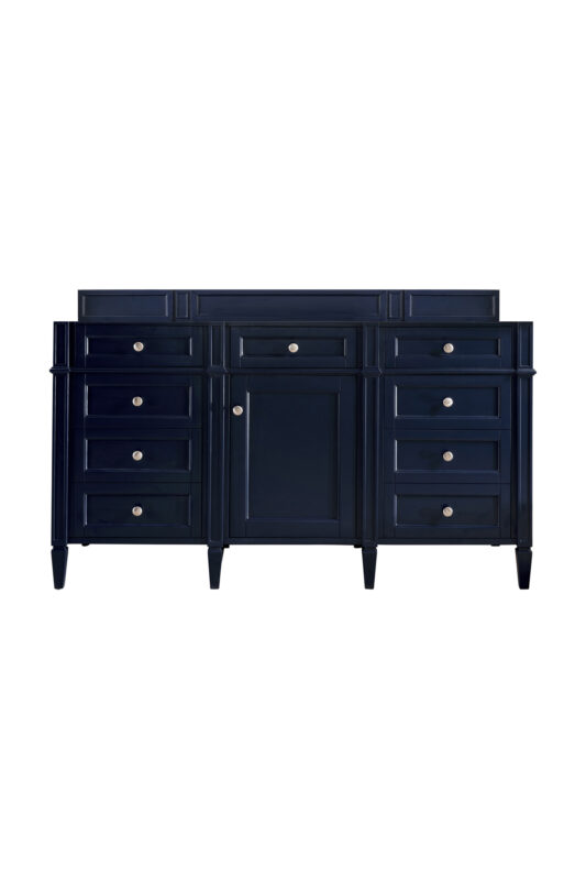 Brittany 60" Single Vanity Cabinet, Victory Blue