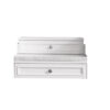 De Soto 22" Optional Drawer Unit, Bright White