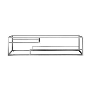 72" Cabinet base for Columbia Cabinets, Satin Nickel
