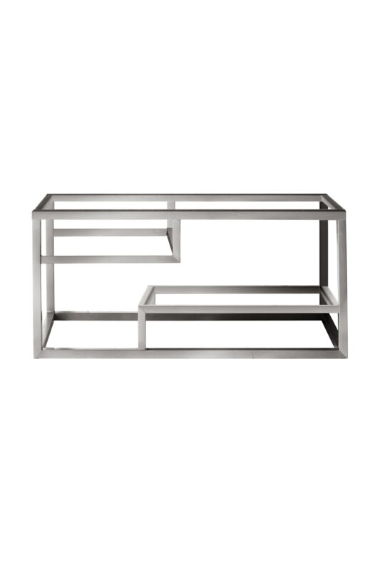 36" Cabinet base for Columbia Cabinets, Satin Nickel