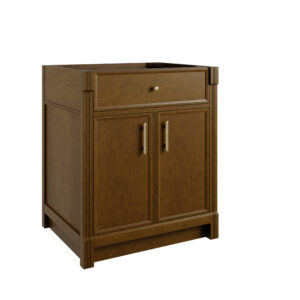 Bellshire 30" Single Vanity, Honey Oak