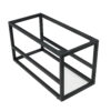 Columbia 31.5" Stainless Steel Base, Matte Black