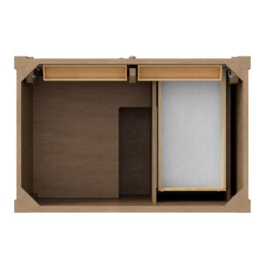 Brittany 36" Single Vanity, Pecan