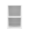 Milan 12" Storage Cabinet (Short), Glossy White