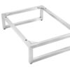 Alicante' 24" Stainless Steel Base, Brushed Nickel