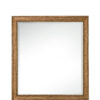 Bristol 44" Rectangular Mirror, Saddle Brown